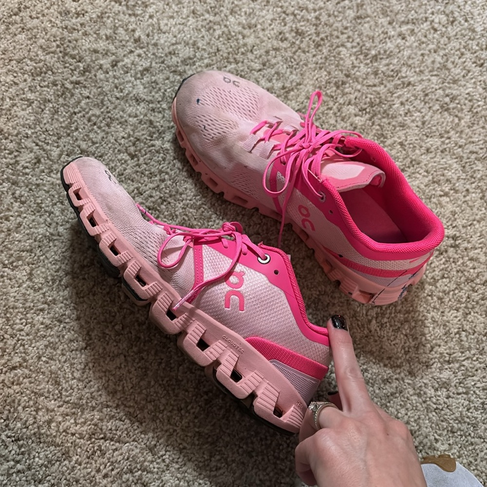 On running pink